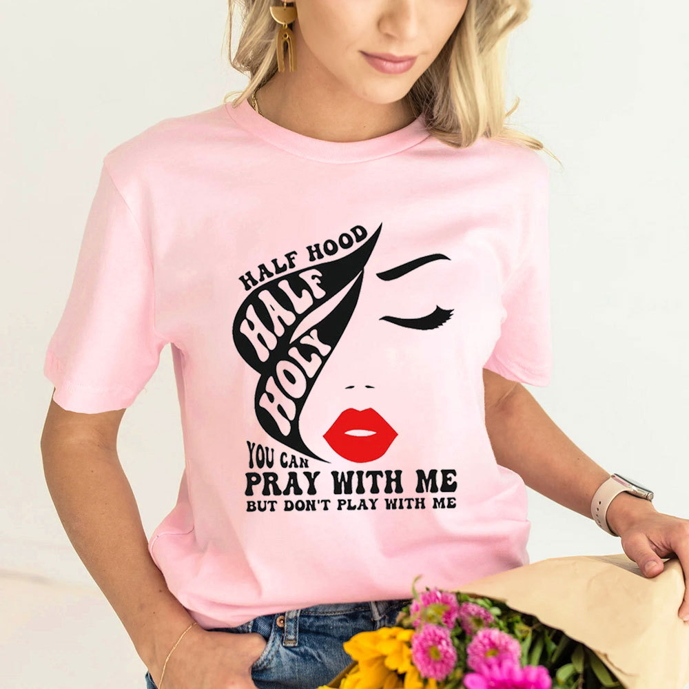 Half Hood Half Holy Tee