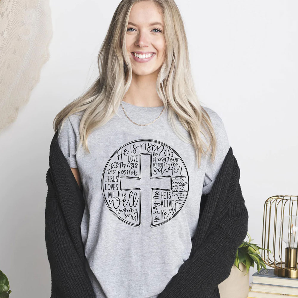 He Is Risen Christian Easter Shirt