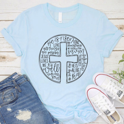 He Is Risen Christian Easter Shirt