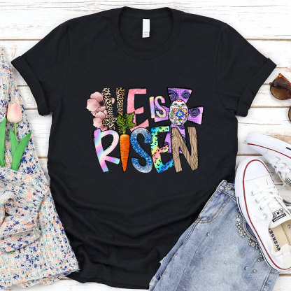 He Is Risen Christian Easter Unisex T-Shirt