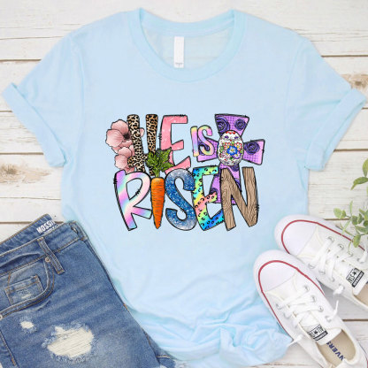 He Is Risen Christian Easter Unisex T-Shirt