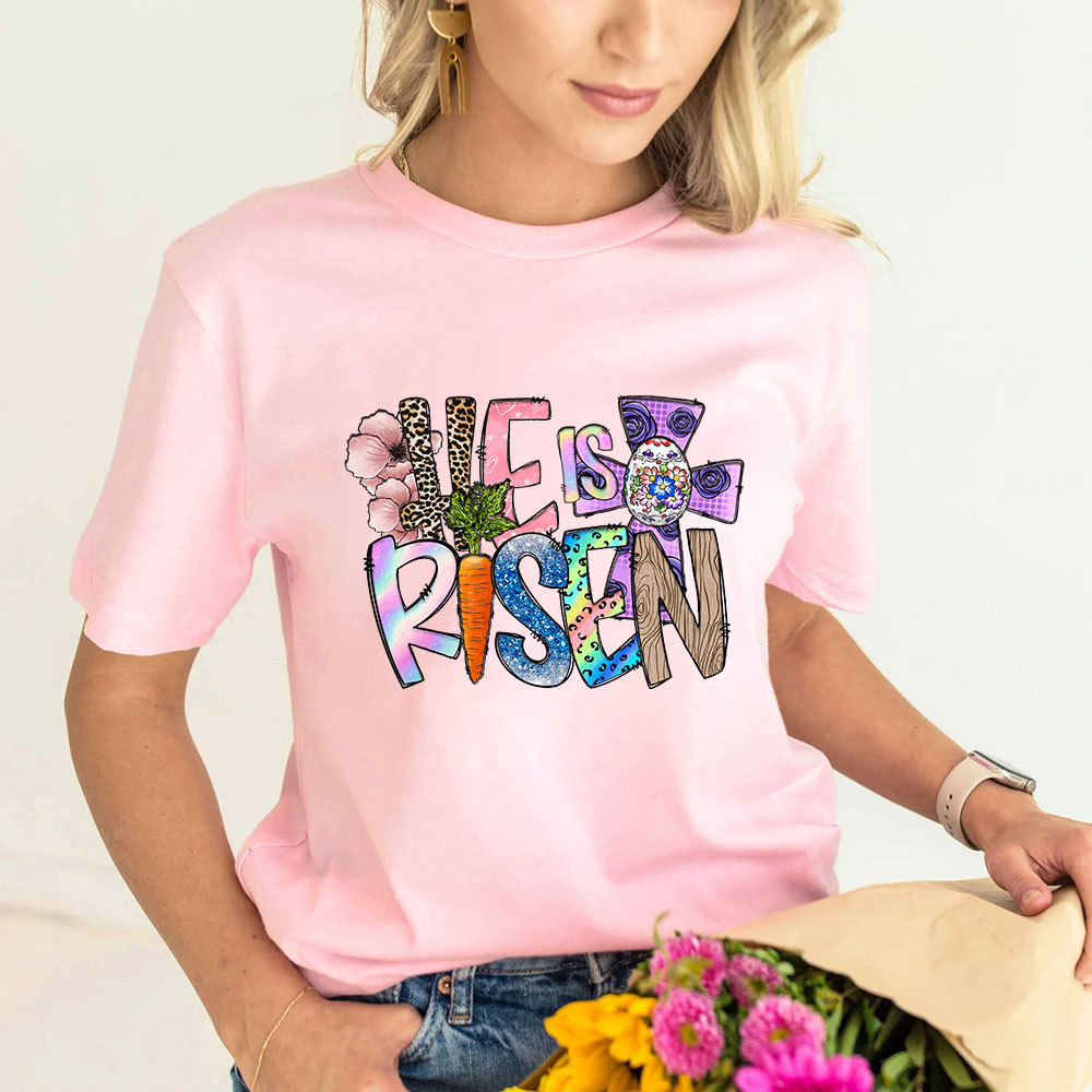 He Is Risen Christian Easter Unisex T-Shirt