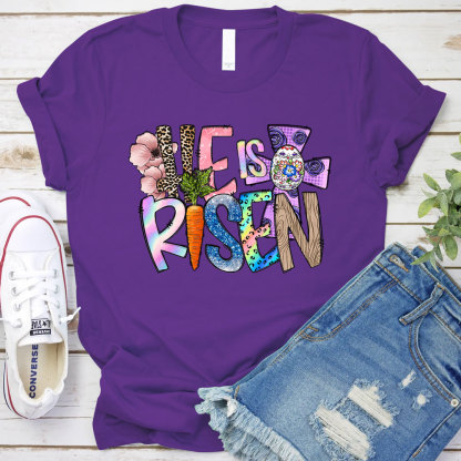 He Is Risen Christian Easter Unisex T-Shirt