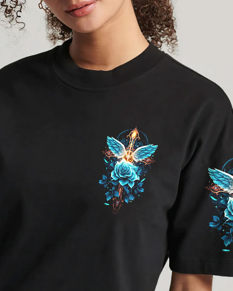 He’ll Give You His Strength All Over Print Christian T-Shirt