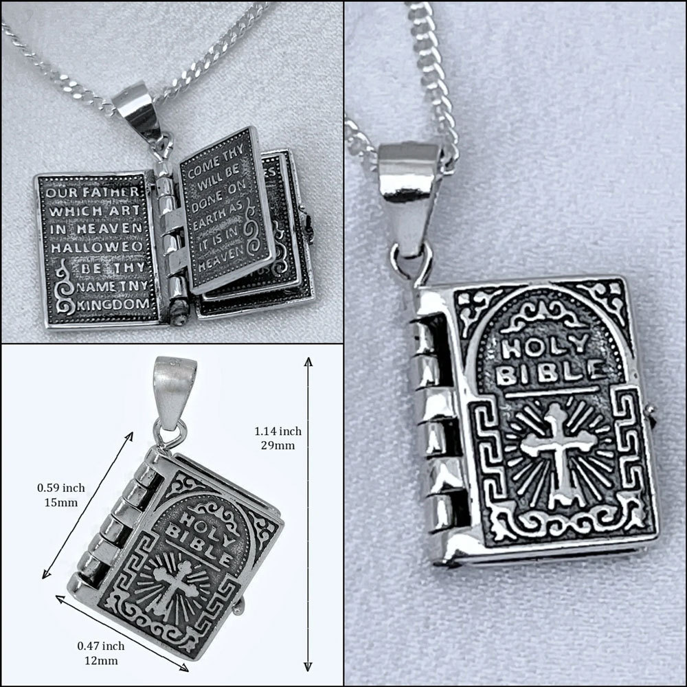 Holy Bible Necklace