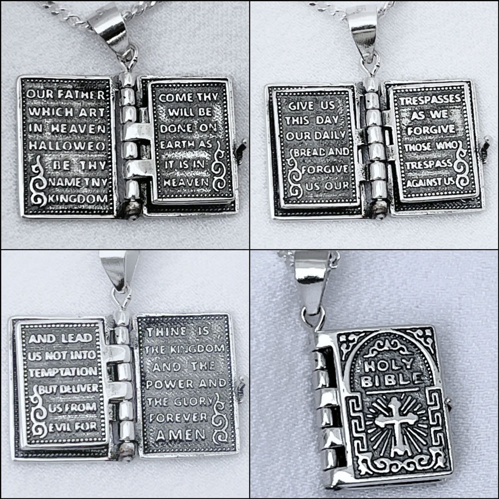 Holy Bible Necklace