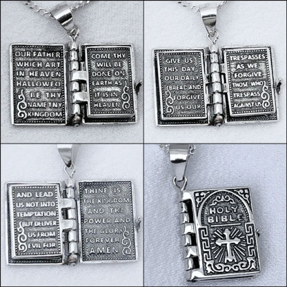 Holy Bible Necklace