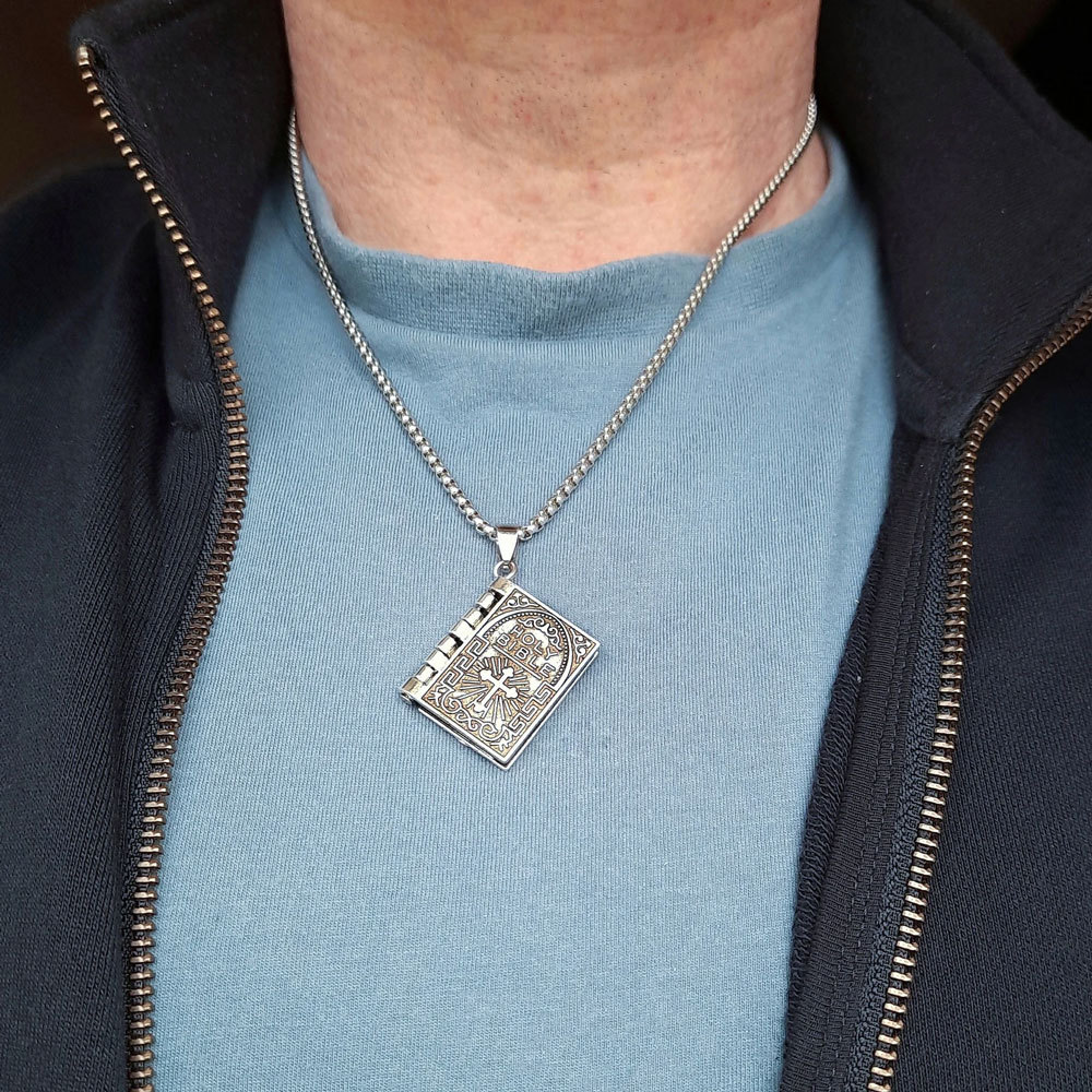 Holy Bible Necklace