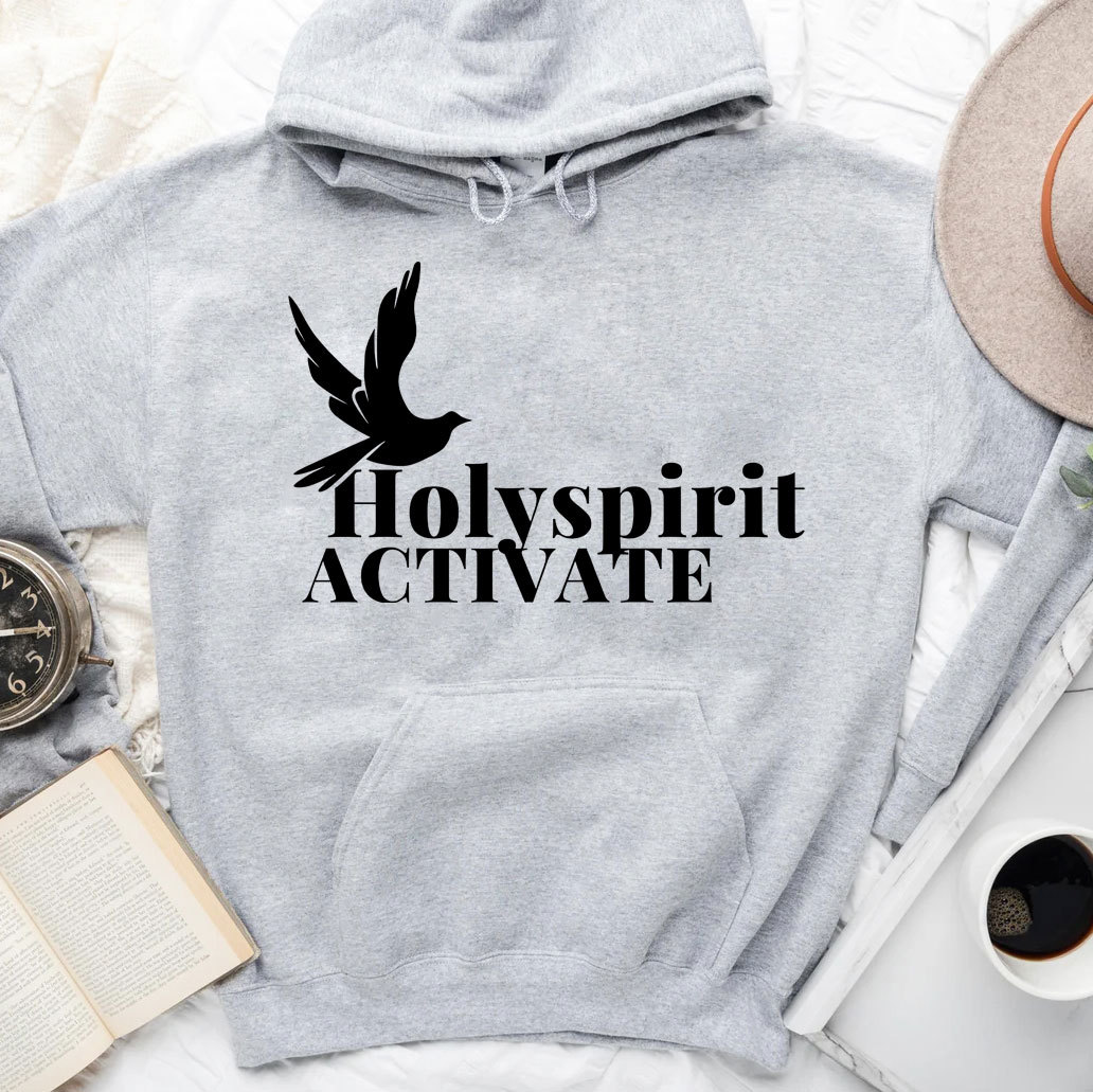 Holy Spirit Activate Christian Hoodie