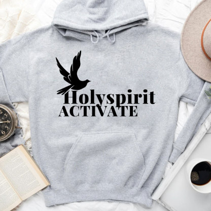 Holy Spirit Activate Christian Hoodie