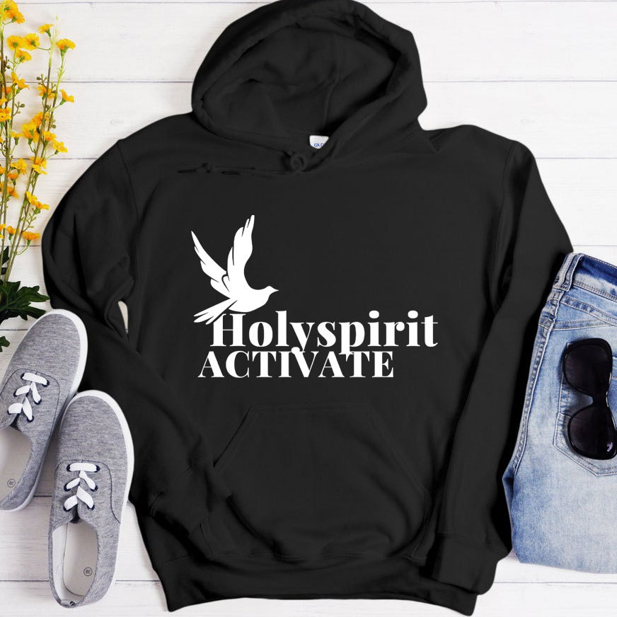 Holy Spirit Activate Christian Hoodie