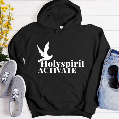 Holy Spirit Activate Christian Hoodie