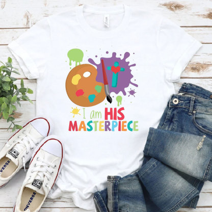 I Am His Masterpiece T-Shirt