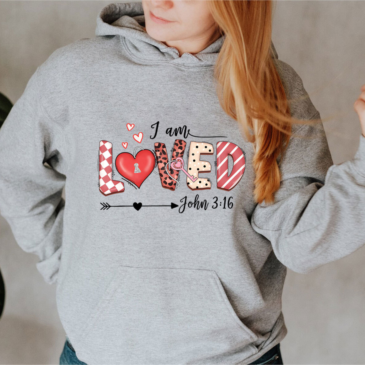 I Am loved John 316 Hoodie