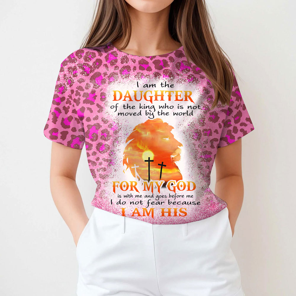 I Am the Daughter of the King All-Over Print T-Shirt