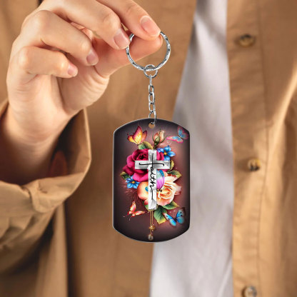 I Can Do All Things Through Christ Aluminium Keychain