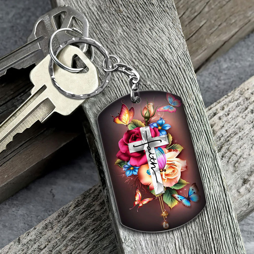 I Can Do All Things Through Christ Aluminium Keychain