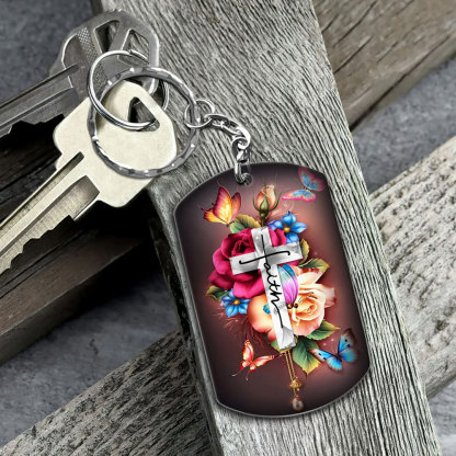 I Can Do All Things Through Christ Aluminium Keychain