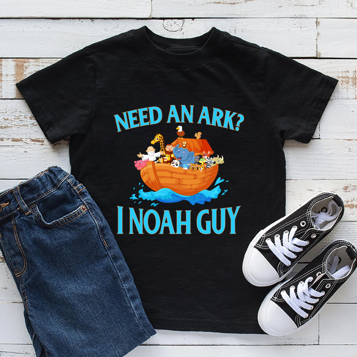 Need an ark? I Noah Guy kids shirt