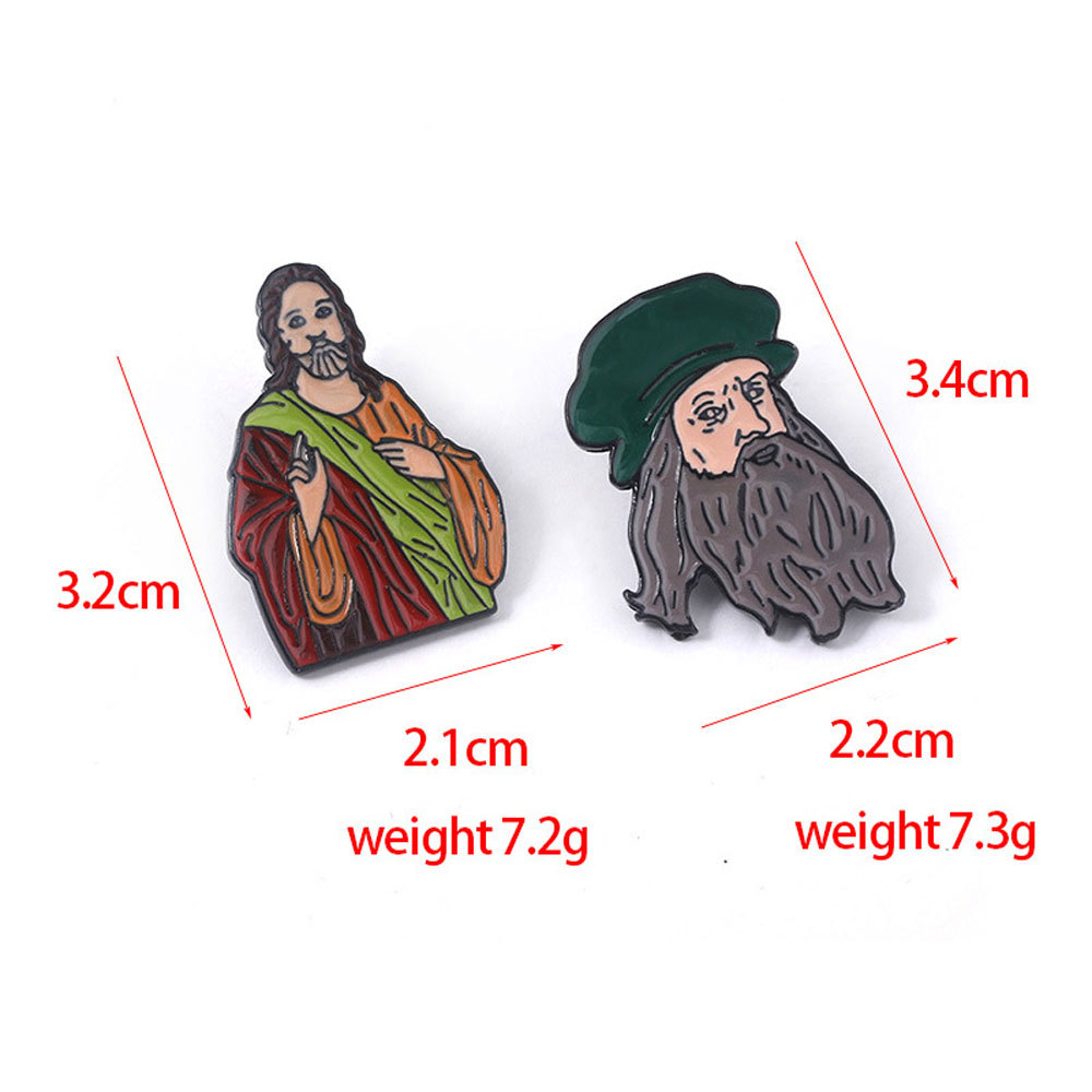 Jesus Christian Enamel Pin