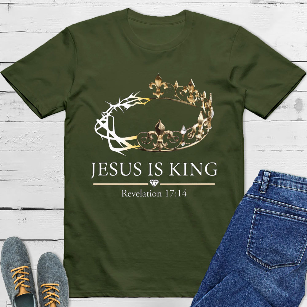 Jesus Is King Christian T-Shirt