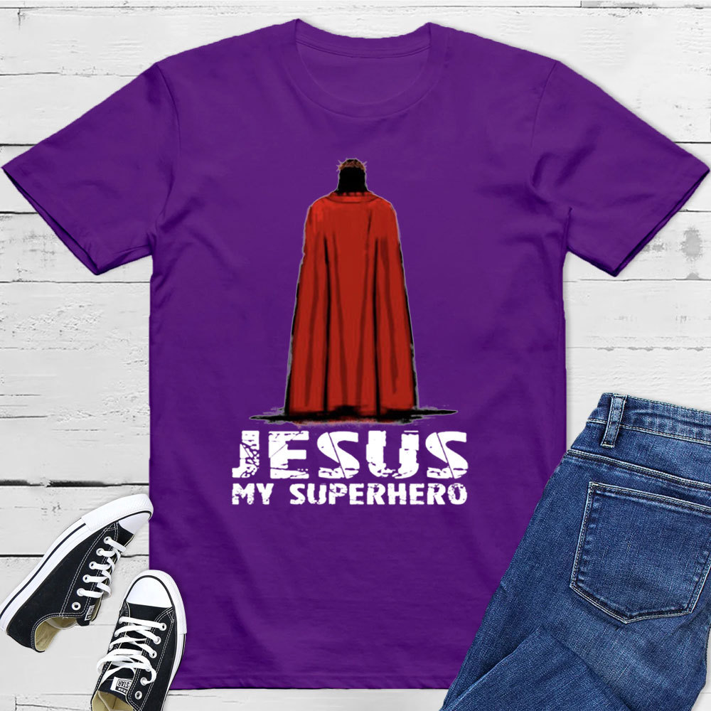 Jesus My Superhero T-Shirt