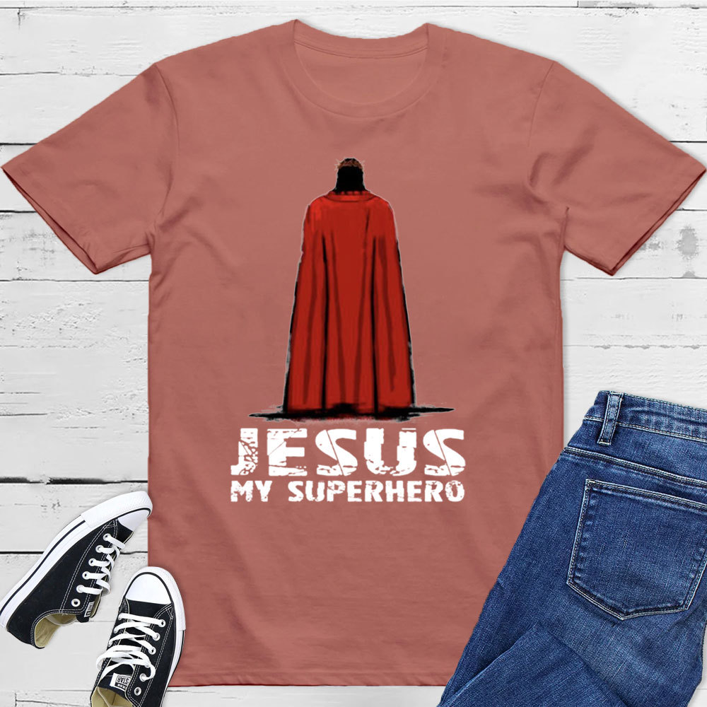 Jesus My Superhero T-Shirt
