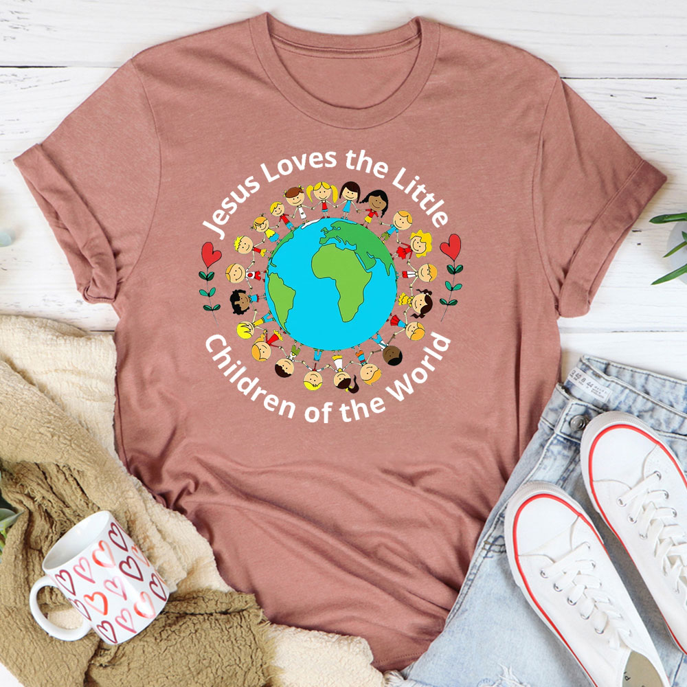 Jesus Loves The Little Children Of The World T-Shirt