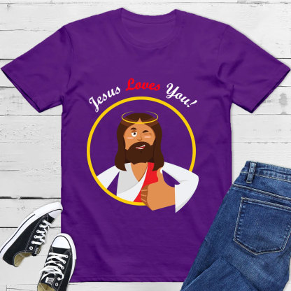 Jesus Loves You Christian T-Shirt