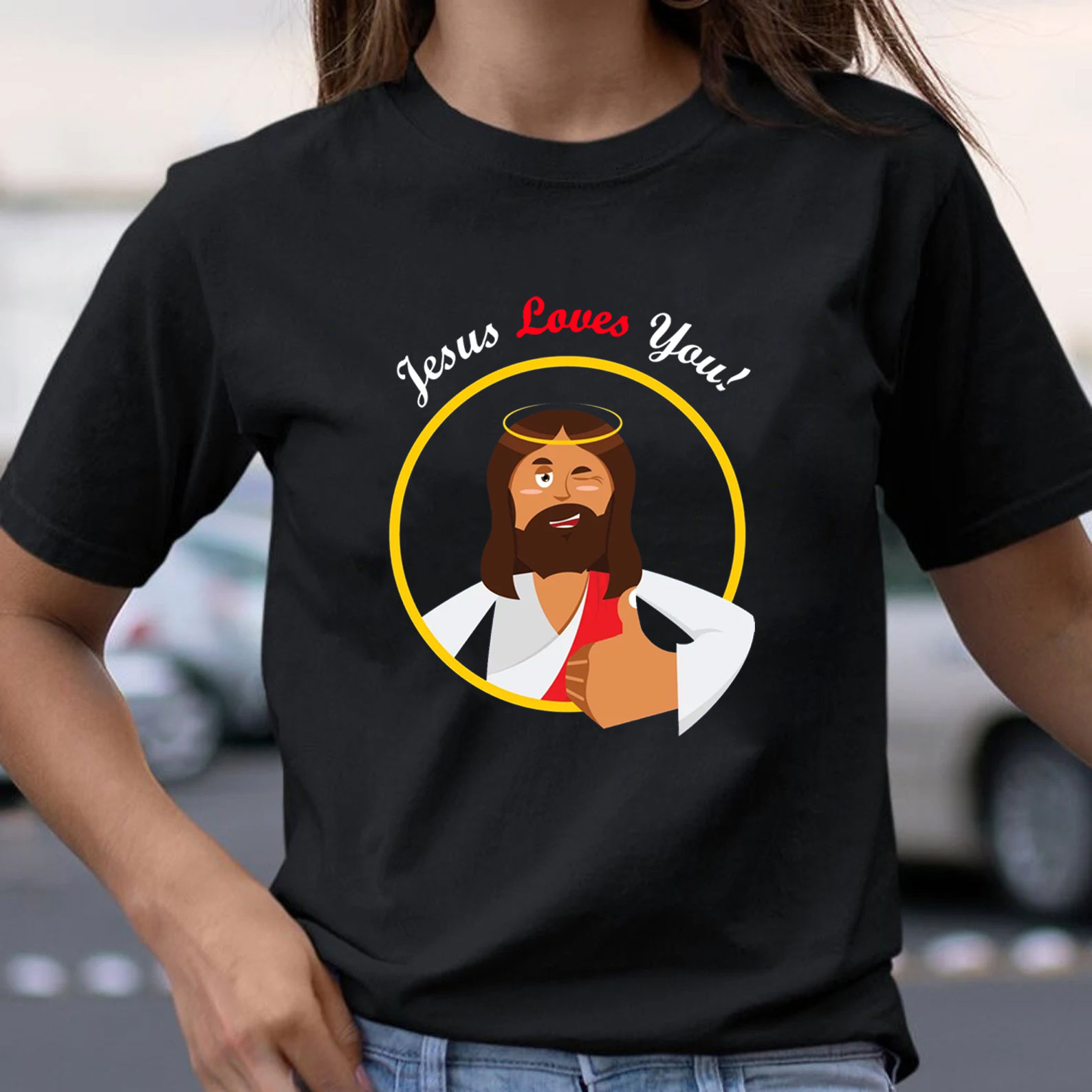 Jesus Loves You Christian T-Shirt