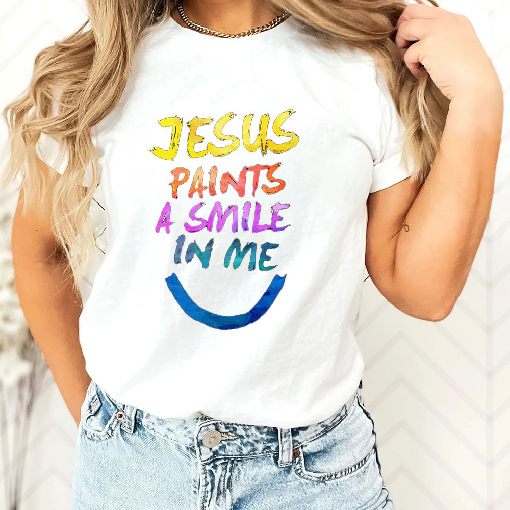 Jesus Paints A Smile In Me T-Shirt