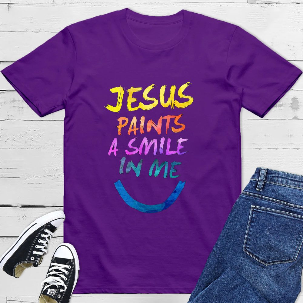Jesus Paints A Smile In Me T-Shirt