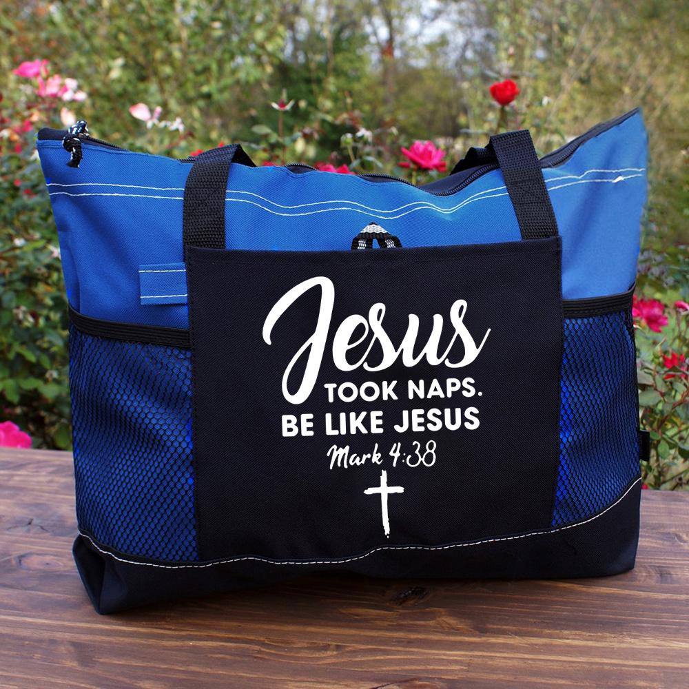 Jesus Took Naps Be Like Jesus Tote Bag
