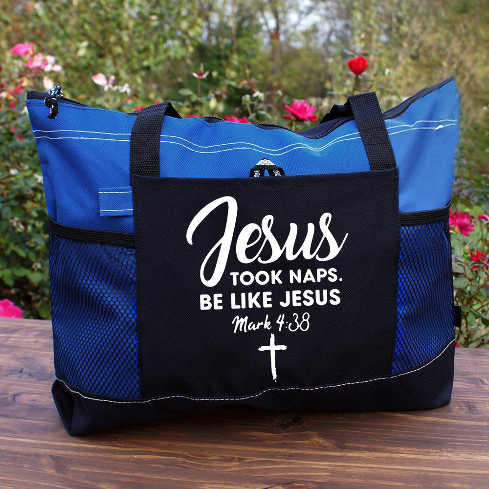 Jesus Took Naps Be Like Jesus Tote Bag