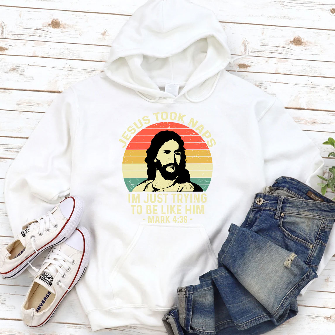 Jesus Took Naps Hoodie