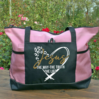 Jesus the Way the Truth the Life Tote Bag