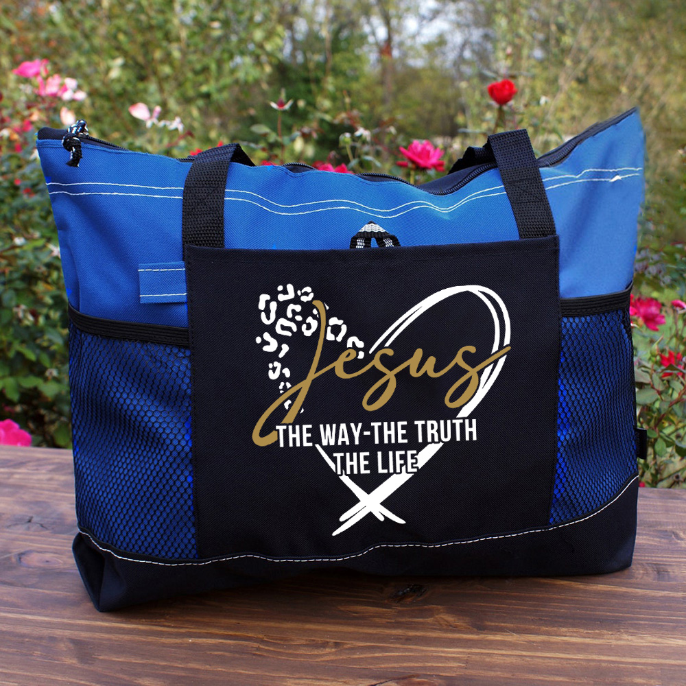Jesus the Way the Truth the Life Tote Bag