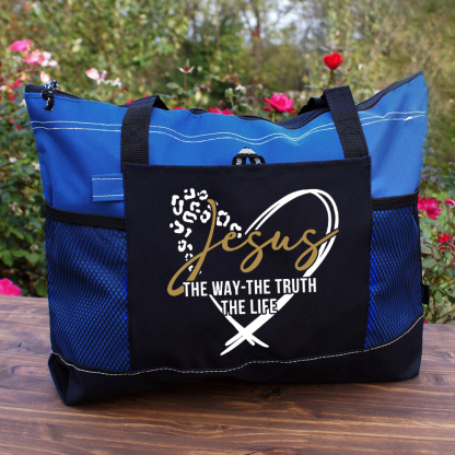Jesus the Way the Truth the Life Tote Bag