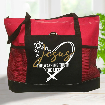 Jesus the Way the Truth the Life Tote Bag