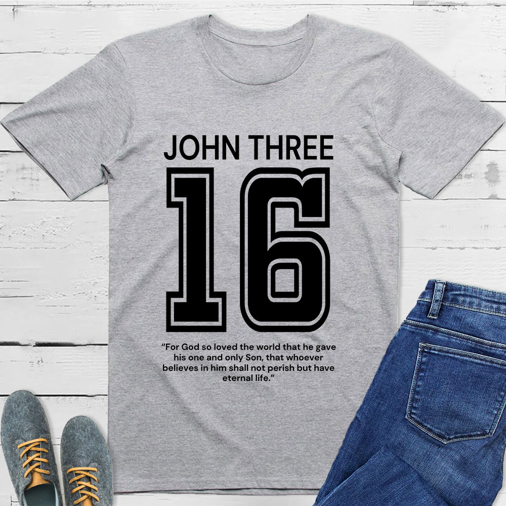 John 3:16 Christian T-Shirt
