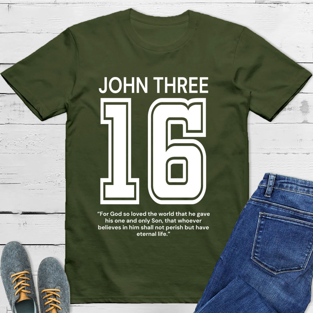 John 3:16 Christian T-Shirt