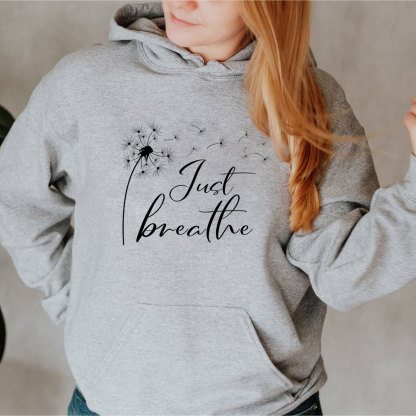 Just Breathe Hoodie