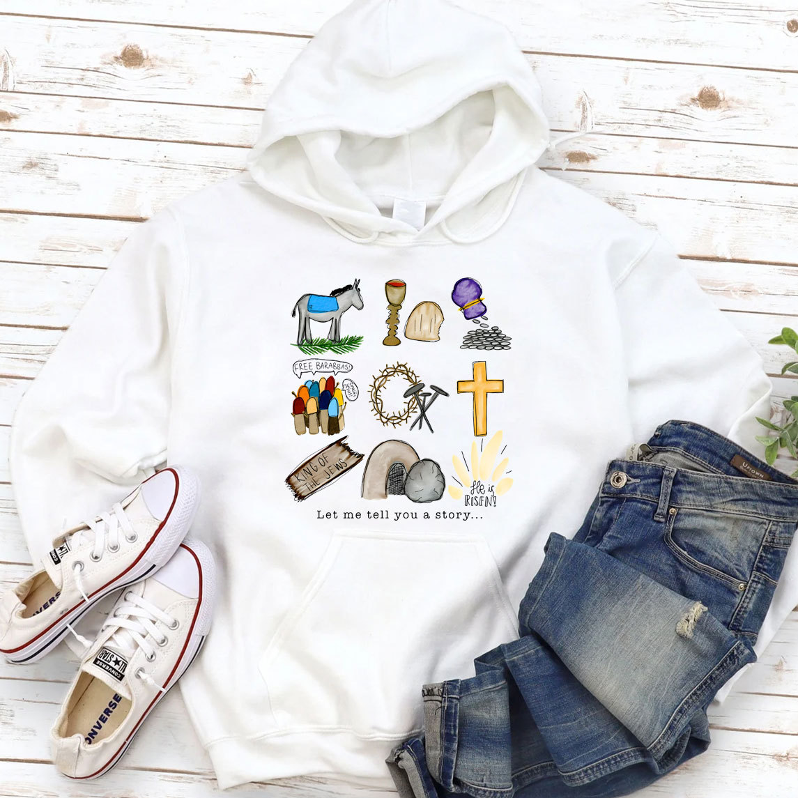 Let Me Tell You A Story Kids Hoodie