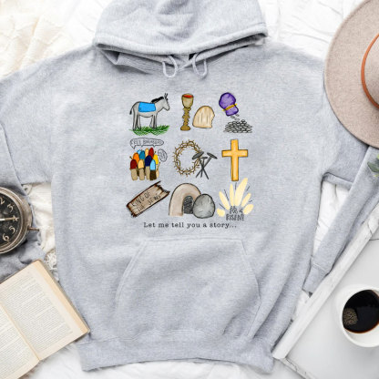 Let Me Tell You A Story Kids Hoodie