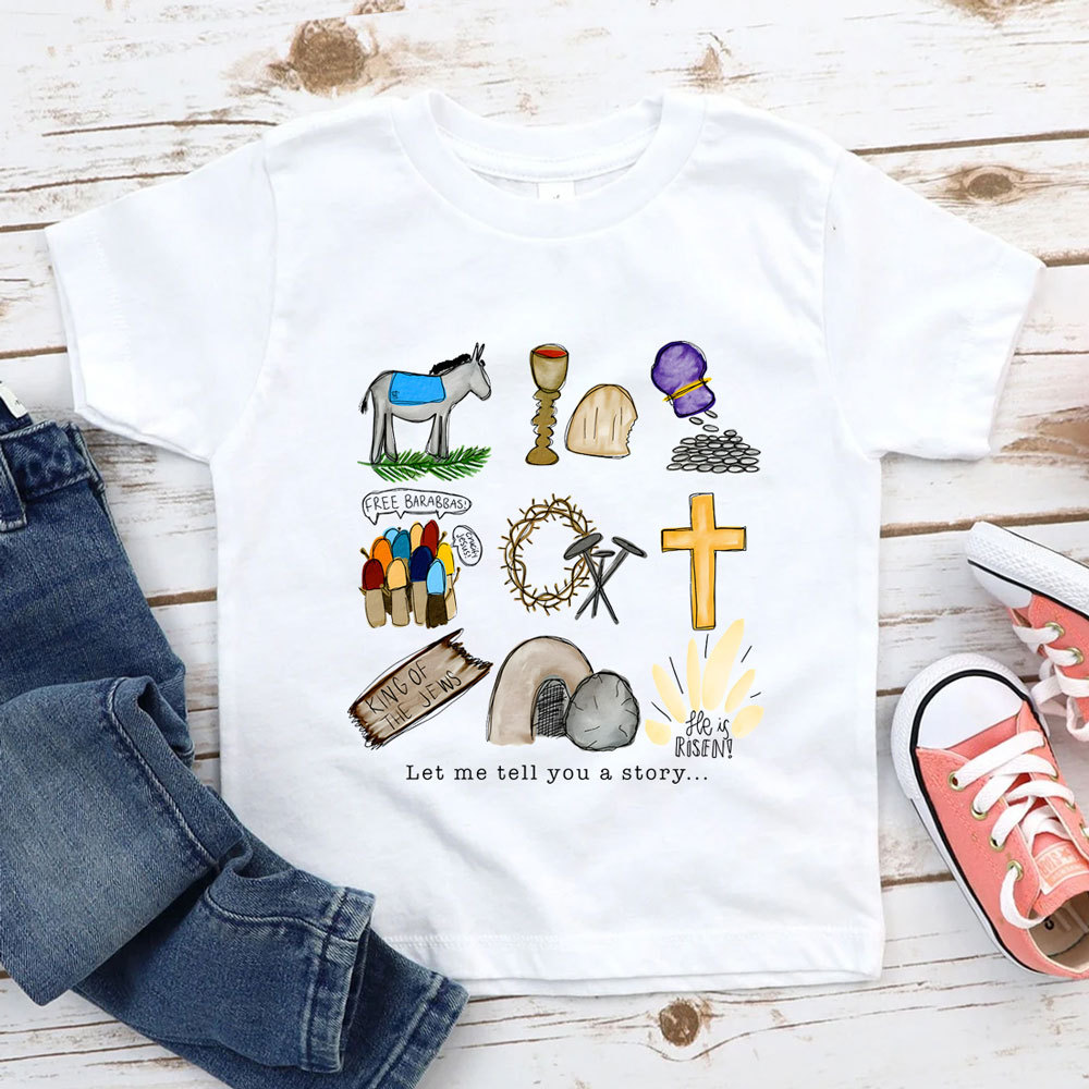 Let Me Tell You a Story Kids T-Shirt Sale-GuidingCross