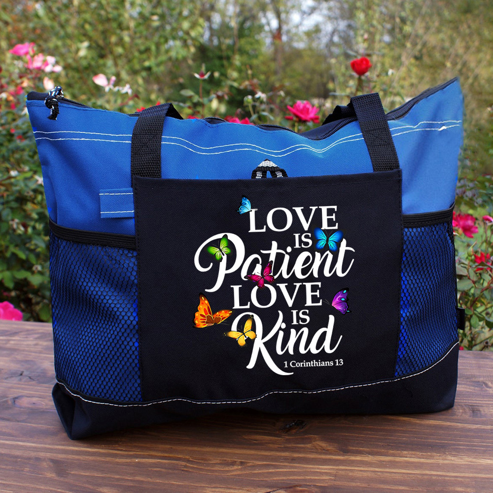 Love Is Patient Love Is Kind Tote Bag