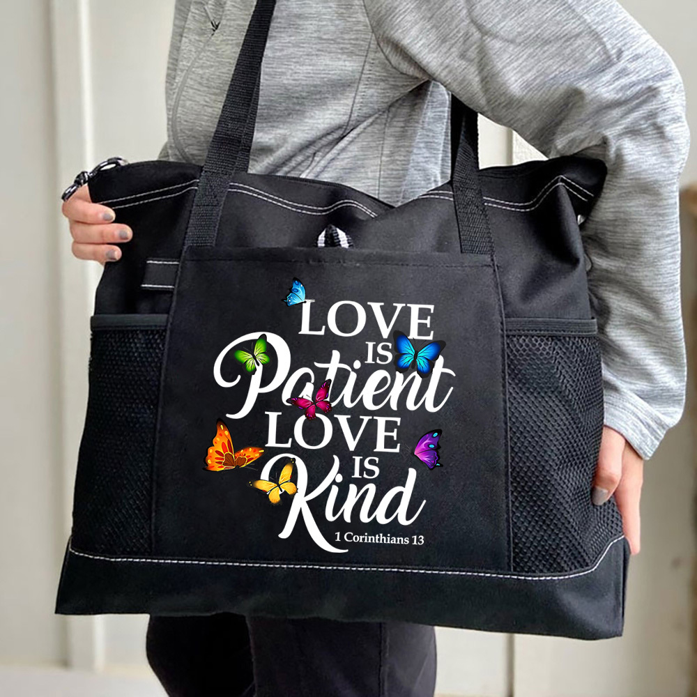 Love Is Patient Love Is Kind Tote Bag
