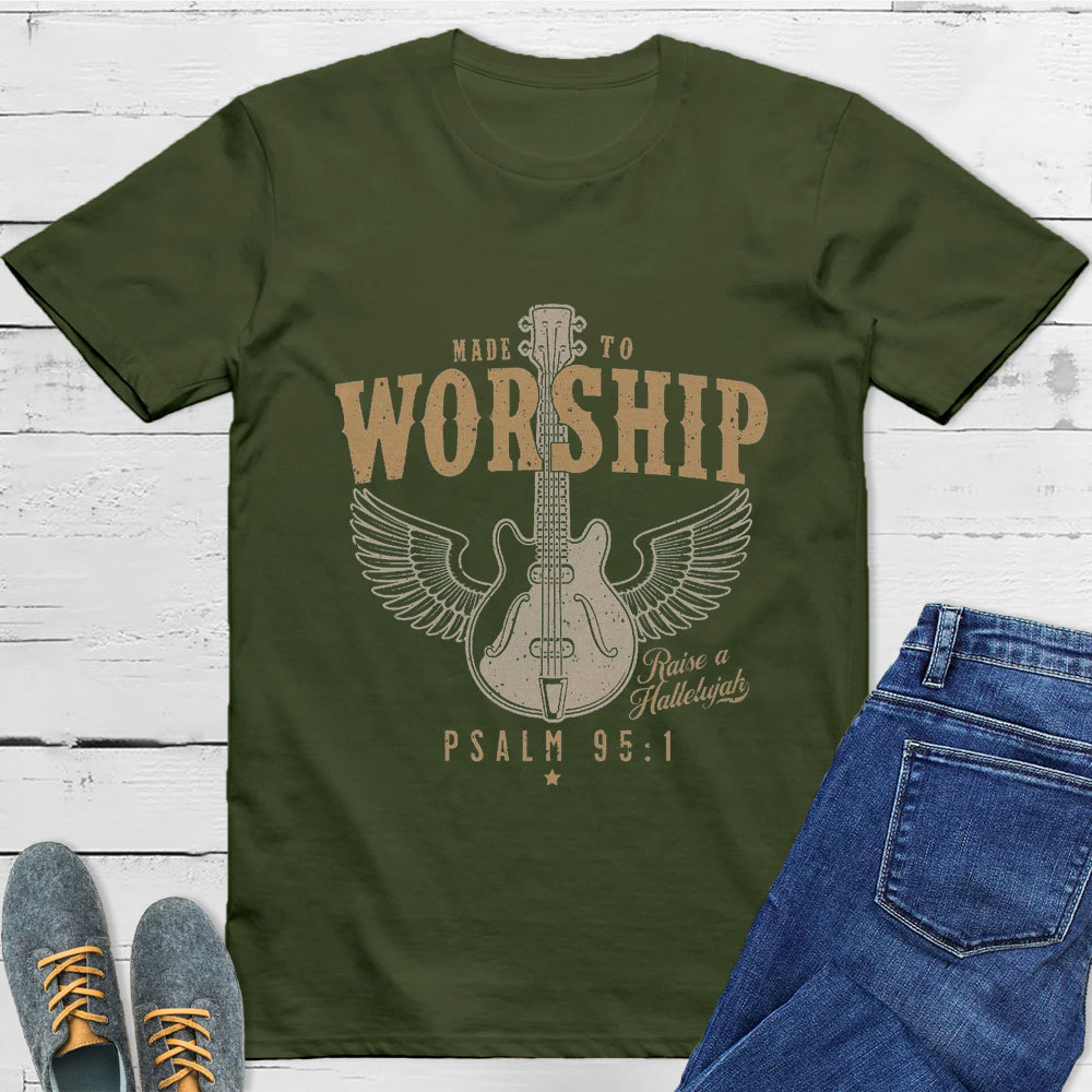 Made to Worship Religious Unisex Shirt