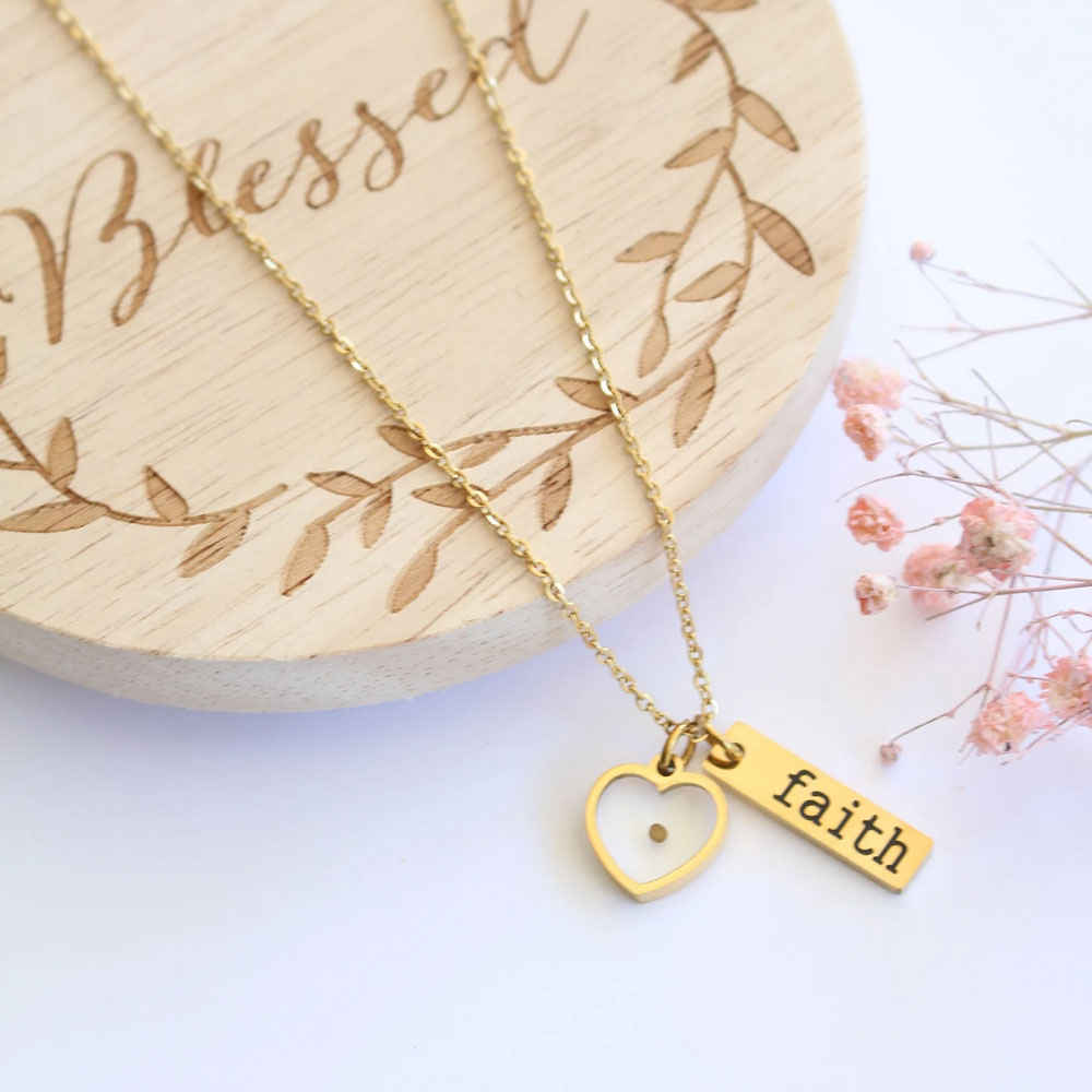 Mustard Seed Faith Necklace