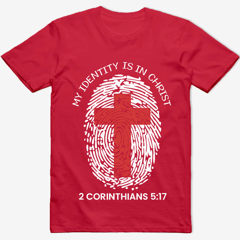 My Identity Is in Christ Shirt Sale GuidingCross